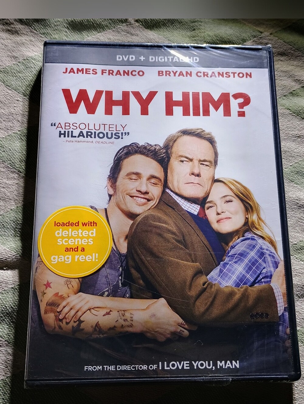 Why Him? DVD 📀 NWT